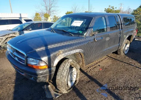 2004 Dodge Dakota Sport/Sxt z USA, uszkodzony, nr VIN 1D7HG38N34S667452